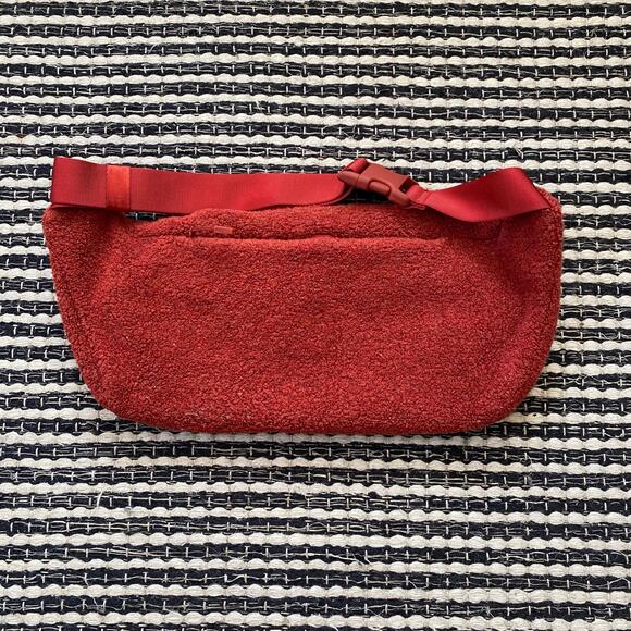 🌿Lululemon Sherpa On The Beat Heathered Magma Belt Bag Large - Picture 2 of 7